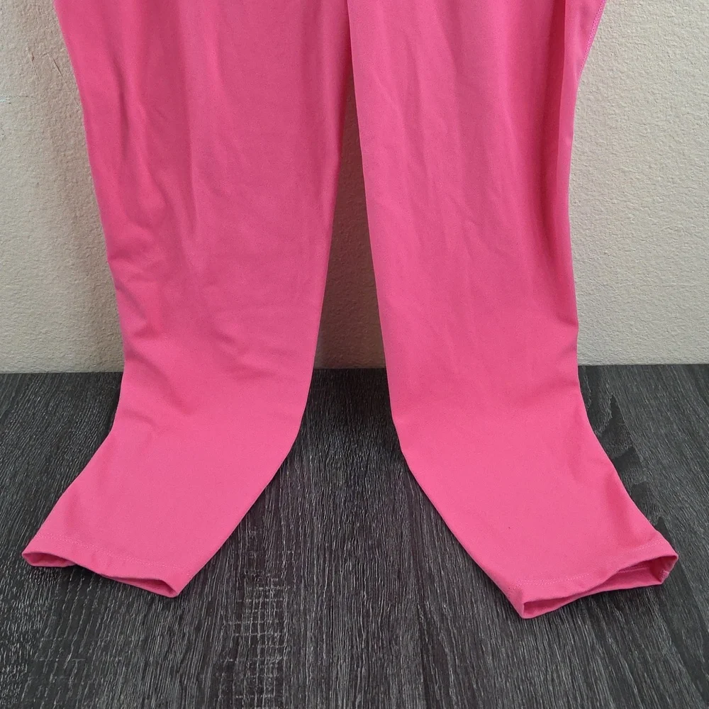 Baleaf Womans Leggings LARGE Hot Pink 80 nylon 20Spandex EUC - Picture 2 of 16